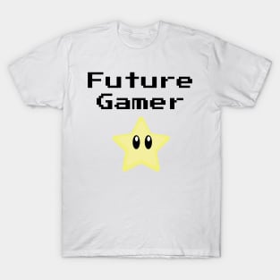 Future Gamer with cute star T-Shirt